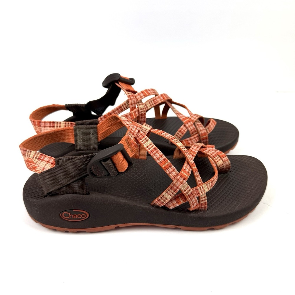 Chacos Z/X2 Sandals 8 Womens Orange Hiking Performance Shoes - Picture 7 of 8
